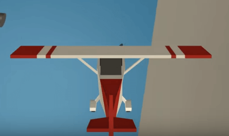 screenshot of airplane game